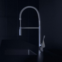 Axor Citterio Смеситель для кухни Semi-Pro, однорычажный, на 1 отв, излив: 270мм, цвет: под сталь