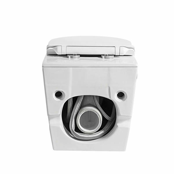 Унитаз ABBER Bequem AC1105P подвесной белый с импульсным смывом