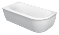 Ванна акриловая Duravit Darling New 190x90 угловая ассиметричная левая, пристенная