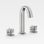 Armani Roca Baia Смеситель для раковины на 3отв., с донным клапаном, цвет: brushed steel