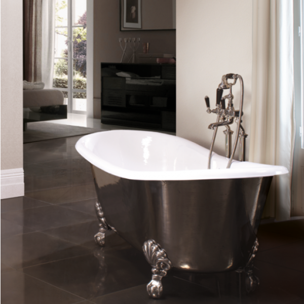 Devon&Devon Admiral LUX Ванна чугунная без отв под смес., 182х81хh73см, ножки EAGLE, отдельностоящая