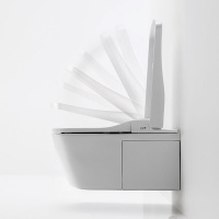 TOTO Neorest EW Унитаз подвесной 42.3x66.6x41см, безободковый, CeFiONtect, Tornado Flush цвет: белый с сиденьем WASHLET