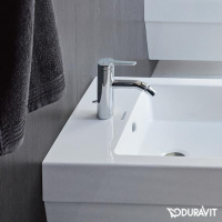 Duravit C.1 Смеситель для биде, 1 отв., с донным клапаном, излив 121мм, цвет: хром