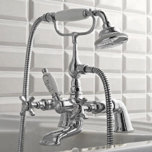 Sbordoni Margherita Смеситель для ванны на 2 отверстия, цвет: хром