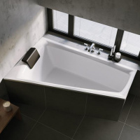 Ванна асимметричная Riho BR03005, 170х110, санитарный акрил