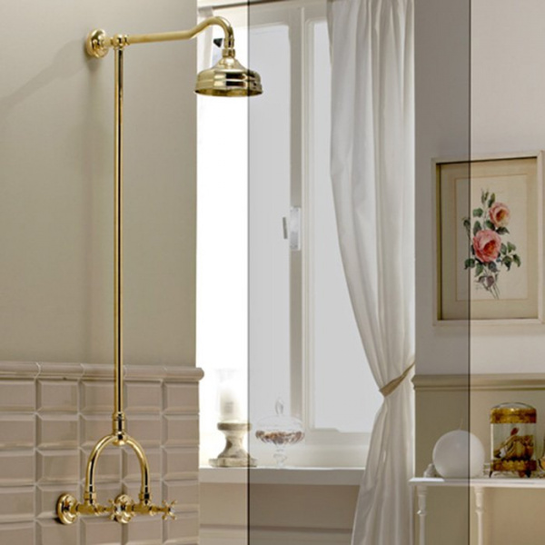 Sbordoni Margherita Смеситель для душа на 3 отверстия, цвет: глянцевая латунь