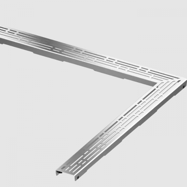 Tece Решетка &quotbasic", 1200х1200 мм, н.сталь, матовая