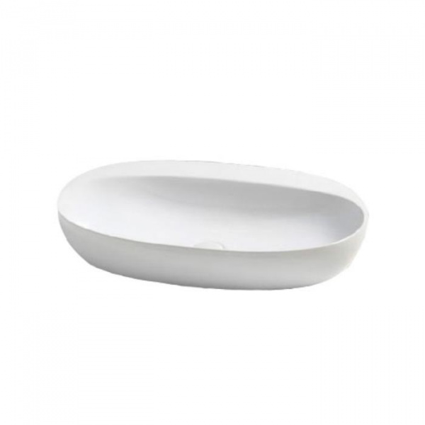 AZZURRA ELEGANCE Раковина 70х42 см, без отв., накладная, цвет: белый