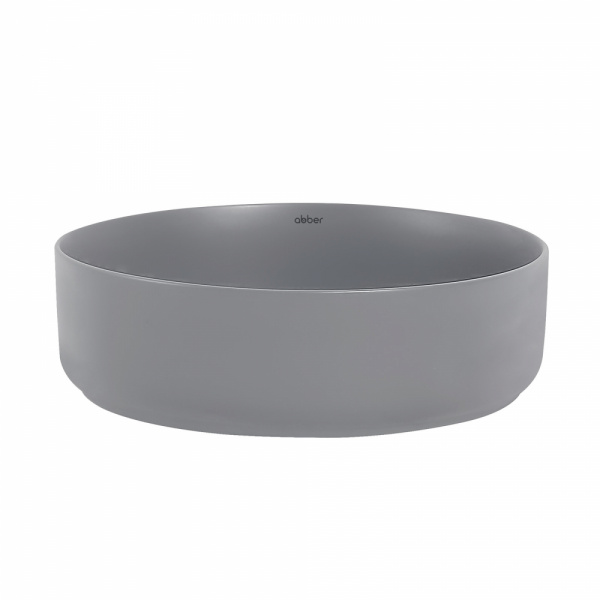 Раковина накладная ABBER Bequem AC2109MG серая матовая