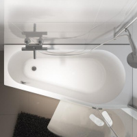 Ванна асимметричная Riho BB81005, 150х80, санитарный акрил