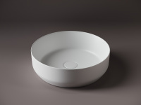 Умывальник чаша накладная круглая (цвет Белый Матовый) Element 390*390*120мм Ceramica Nova белый матовый CN6022MW