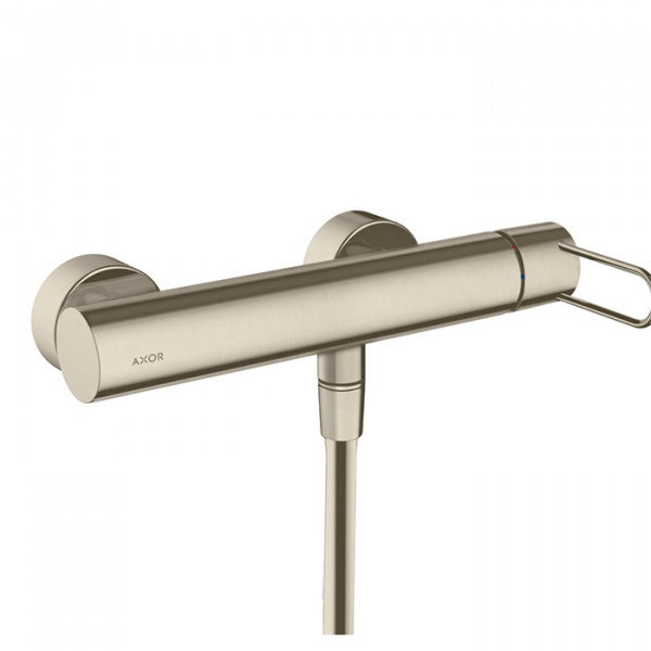 Axor Uno Смеситель для душа, однорычажный, настенный, цвет: шлифованный никель