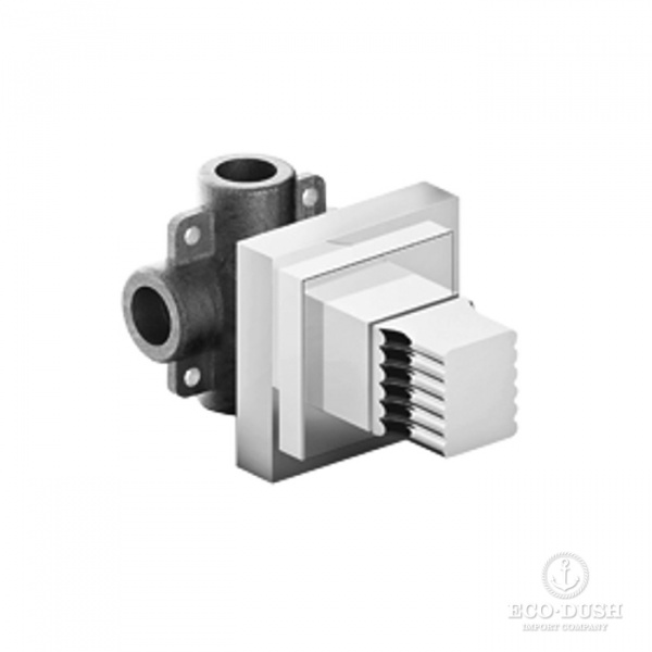 Stella Casanova Встраиваемый переключатель для душа 0/153 на 2 выхода, цвет: хром