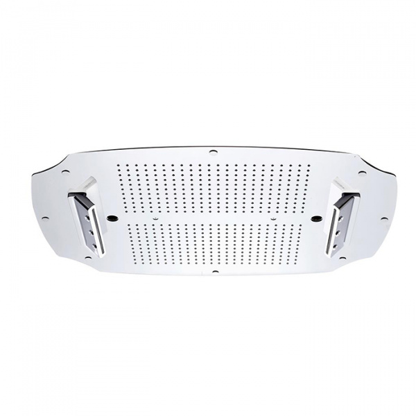 Carimali MyDream Colonial Верхний душ 700x500 мм, потолочный, 484 форсунки, 4 форсунки с функциями, хромотерапия, цвет: хром