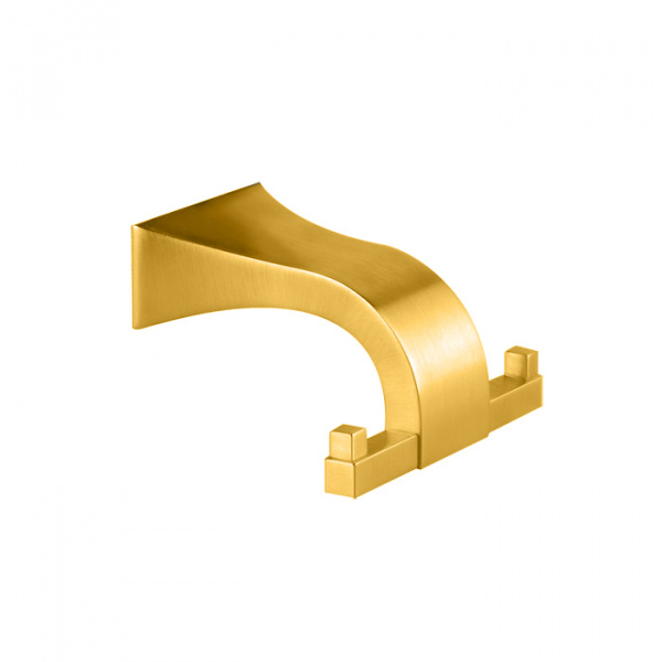 Gessi Mimi Крючок подвесной двойной, цвет: золото