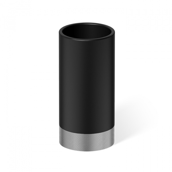 Decor Walther Club SMG Стакан подвесной, цвет: черный матовый / хром