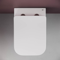 Подвесной унитаз Metric Rimless Ceramica Nova белый CN3007