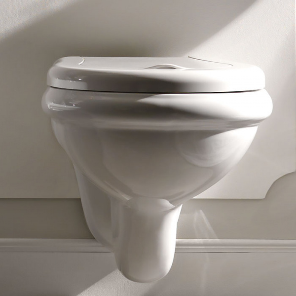 Kerasan Retro Унитаз подвесной 52х38см, цвет: белый