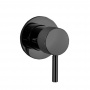 Fantini Nostromo Смеситель для душа, встраиваемый, на 1 источник, цвет: черный матовый