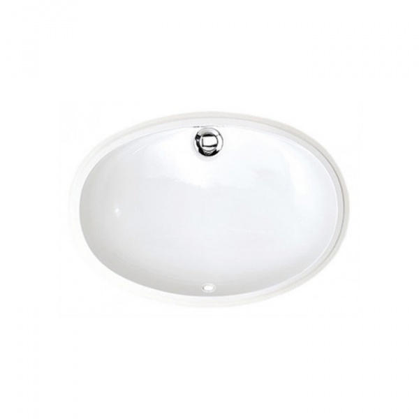 Devon&Devon WHITE 56 Раковина 57.2х43 cм, без отв., встраиваемая под столешницу, цвет: белый