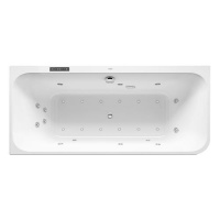 Ванна акриловая Duravit (Дуравит), 1800х80 нестандартной формы, пристенная