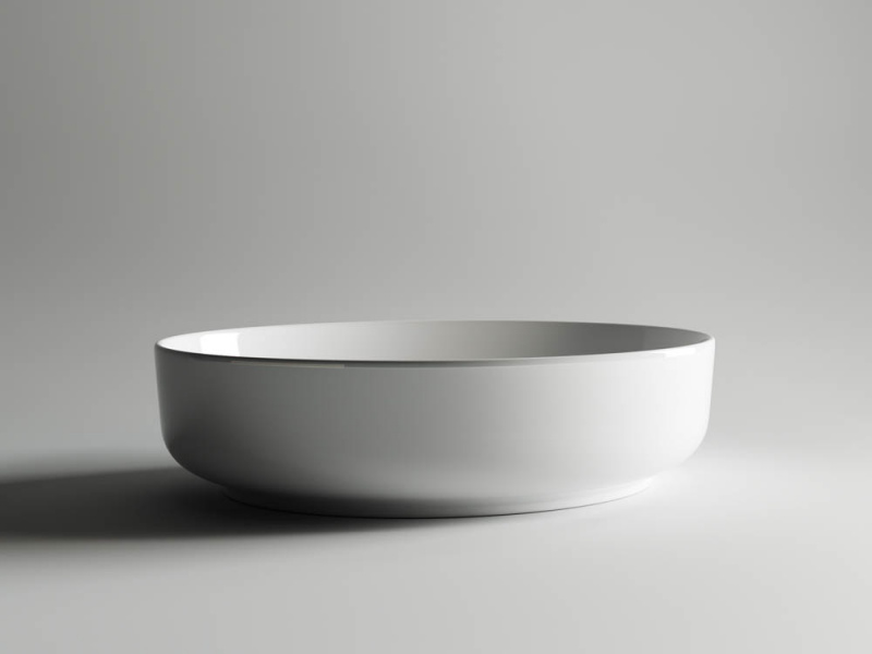 Умывальник чаша накладная овальная Element 550*400*140мм Ceramica Nova белый CN5002