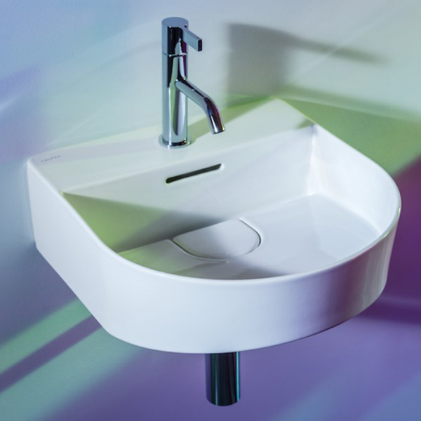 Laufen Sonar Раковина 41x42х14 см, 1 отв., цвет: белый