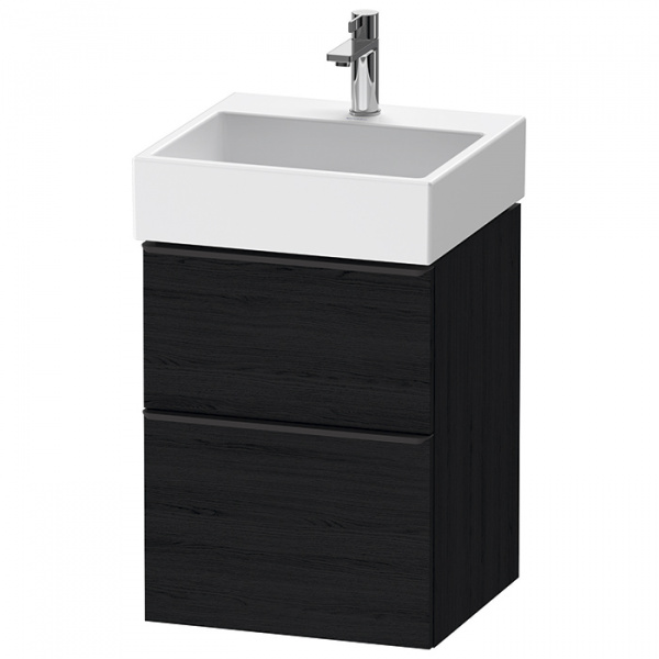 Duravit D-Neo Тумбочка подвесная 62.5x48.4x44.2 см, раковина, 1 ящик, цвет: Black Oak
