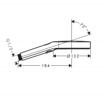 Hansgrohe Rainfinity Ручной душ 130 3jet, цвет: шлифованная бронза
