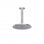 Gessi Inciso Потолочная душевая головка шарнирная на 1/2&quot, Ø200мм, длина изготавливается под заказ, цвет: finox