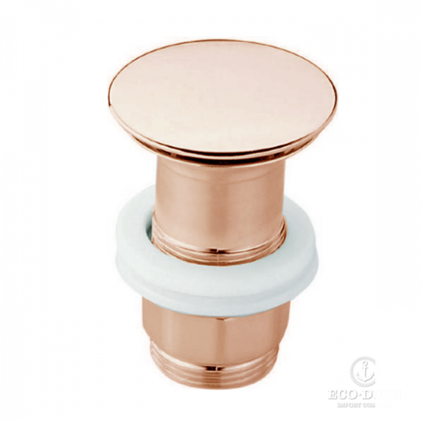 CISAL Донный клапан для раковин 1&quot1/4 , цвет: золото розовое