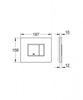 Панель смыва для унитаза Grohe Skate Cosmopolitan 38776SD0