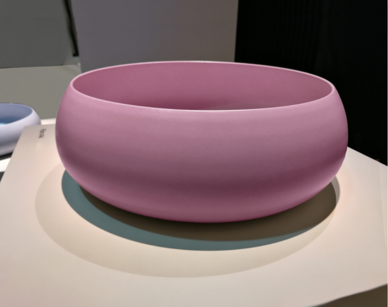 Bette Craft Раковина-чаша 35х35х12 cм, без отв., на столешницу, без перелива, цвет: сиреневый 124