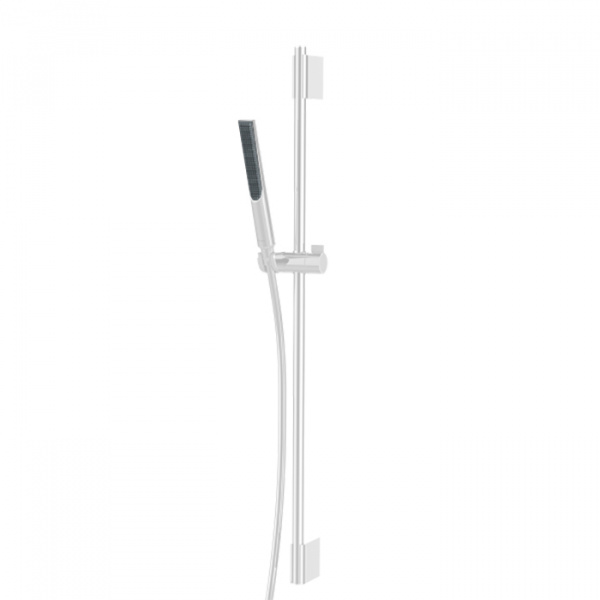 Bossini Apice Комплект для душа с штангой, ручным душем Slim и шлангом 1500 мм., цвет: белый матовый