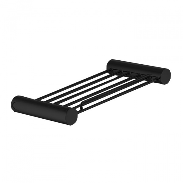 Carlo Frattini Rotola Мыльница в душевую кабину, подвесная, цвет: черный матовый