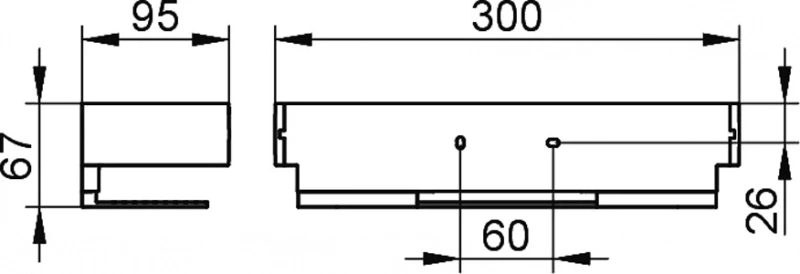 Полка Keuco Edition 11 11158010000 хром