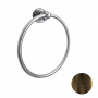 Nicolazzi Accessori Полотенцедержатель кольцо 19.5см., подвесной, цвет: тёмная бронза