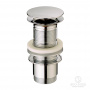 Cisal Донный клапан 1&quot1/4 для раковин без перелива, цвет хром