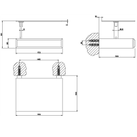 Gessi Eleganza Держатель для туалетной бумаги с крышкой, подвесной, цвет: хром