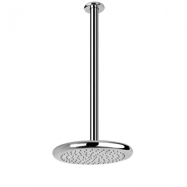 Gessi Goccia Верхний душ для потолочного крепления Ø306мм с инд.высотой (50-1800мм), цвет: хром
