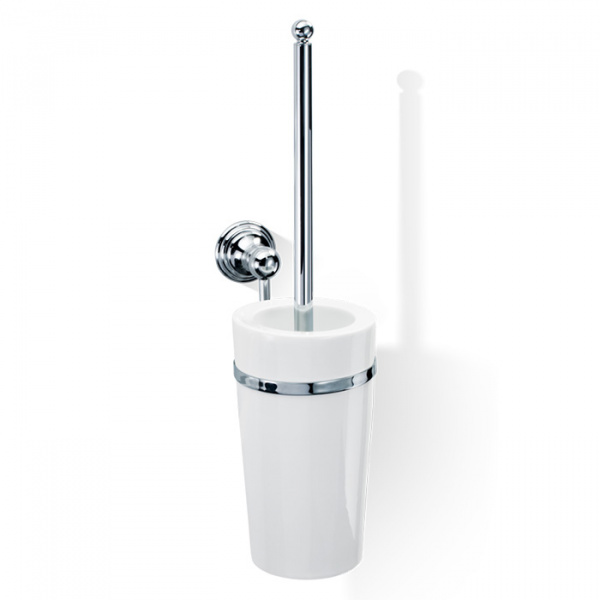Decor Walther Classic WBG Туалетный ершик, подвесной, фарфор, цена: хром