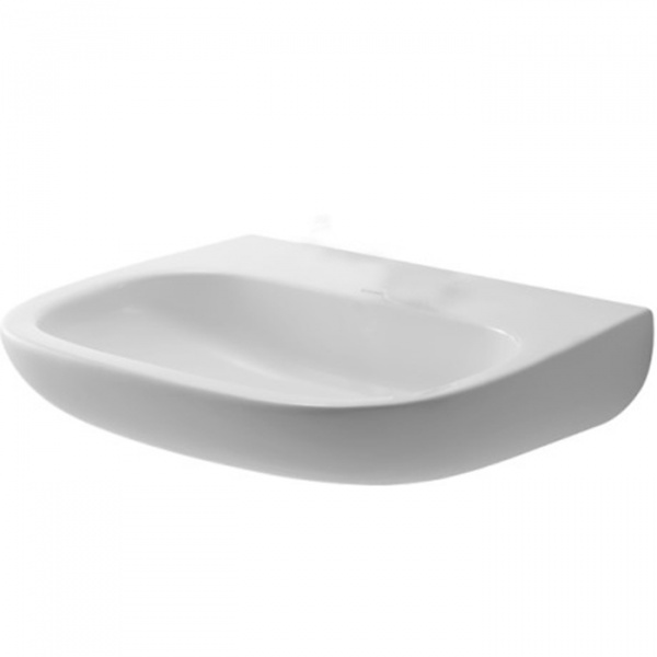 Duravit D-Code Раковина 55х43 см, без отв., медицинская, без перелива, цвет: белый