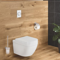 Подвесной унитаз Grohe Euro Ceramic Bundle 39554000 безободковый, с крышкой-сиденьем микролифт