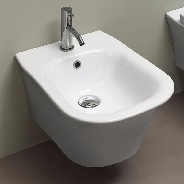 Antonio Lupi Cabo Биде подвесное, 54х36,6см, цвет: белый глянец