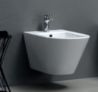 AZZURRA FORMA Биде подвесное  54х37х30,5см , с 1 отв под смеситель, цвет: белый